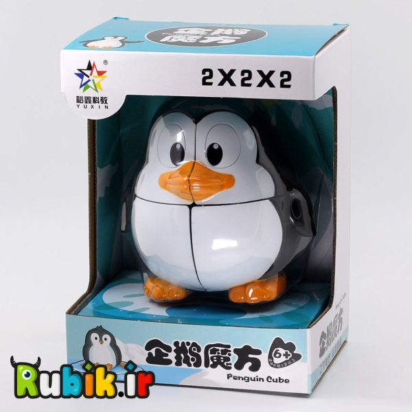 خرید قیمت مشخصات روبیک 2×2 یوکسین پنگوئن کارتونی