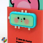 جامدادی رومیزی 3 تکه قفل دار آینه دار حیوانات - Image 6