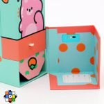 جامدادی رومیزی 3 تکه قفل دار آینه دار حیوانات - Image 7