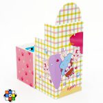 جامدادی رومیزی 3 تکه قفل دار آینه دار دخترانه - Image 8