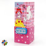 جامدادی رومیزی 3 تکه قفل دار آینه دار دخترانه - Image 3