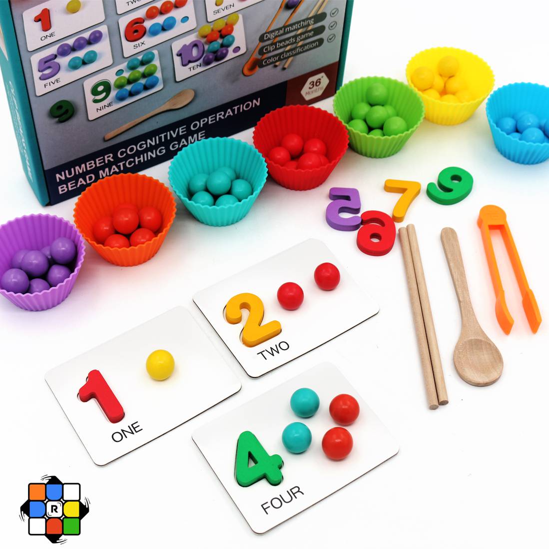 3 آموزش اعداد با جاگذاری مهره - Image 1