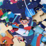 پازل 100 قطعه چوبی جعبه دار (8 طرح) - Image 11