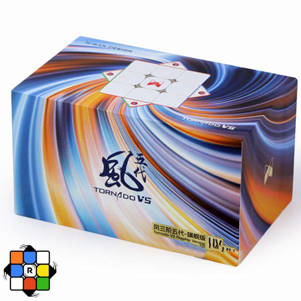 روبیک 3x3 کای وای ایکس من دیزاین تورنادو فلگ شیپ ورژن 5 یو وی - Image 10