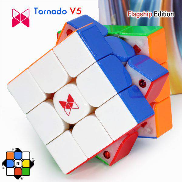 روبیک 3x3 کای وای ایکس من دیزاین تورنادو فلگ شیپ ورژن 5 یو وی - Image 9
