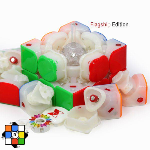 روبیک 3x3 کای وای ایکس من دیزاین تورنادو فلگ شیپ ورژن 5 یو وی - Image 7